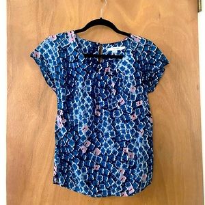 Boden Ravello Silk Blend Floral Top 2